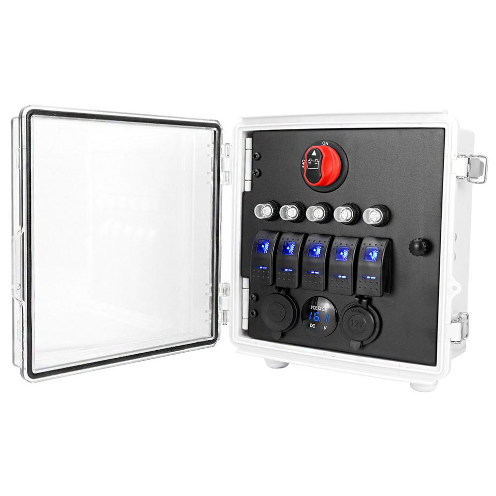 Switch panel with waterproof electric box-type B
Switch panel with waterproof electric box-type B
