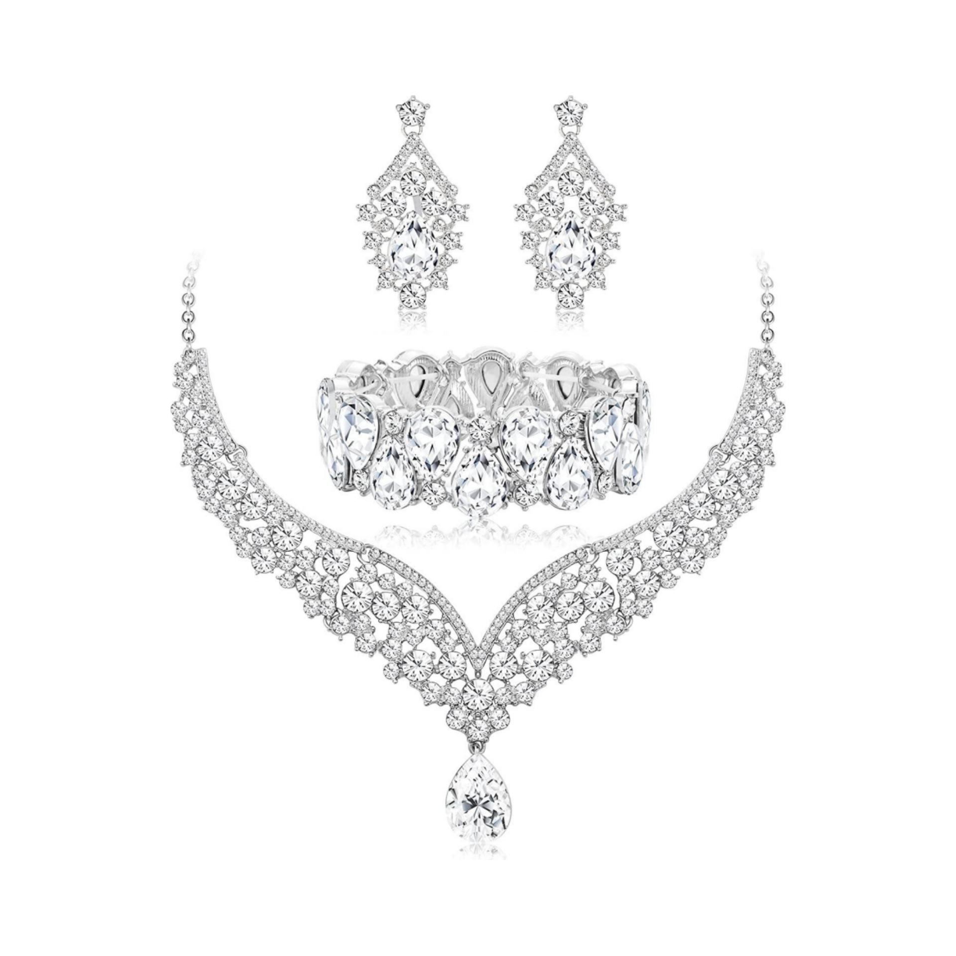 Fashion Jewelry Set Necklace Earrings Bracelet Jewelry Women s Wedding Banquet Dress Versatile Premium 2026 45CM
Fashion Jewelry Set Necklace Earrings Bracelet Jewelry Women s Wedding Banquet Dress Versatile Premium 2026 45CM