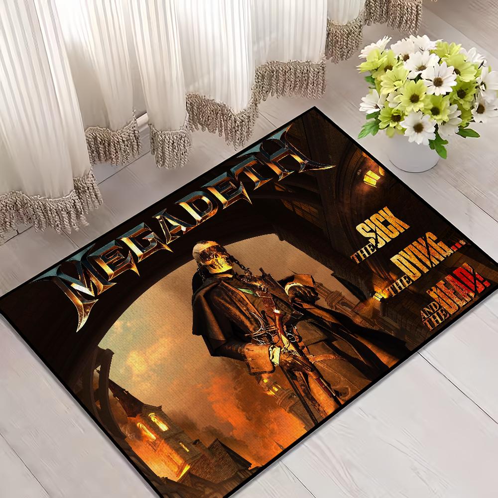 M-Megadeth Группа Нескользящий Коврик для Двери Добро Пожаловать Ковер для Входа Ковер для Пола в Ванной Ковер для Спальни Домашний Декор 40x60cm
M-Megadeth Группа Нескользящий Коврик для Двери Добро Пожаловать Ковер для Входа Ковер для Пола в Ванной Ковер для Спальни Домашний Декор 40x60cm