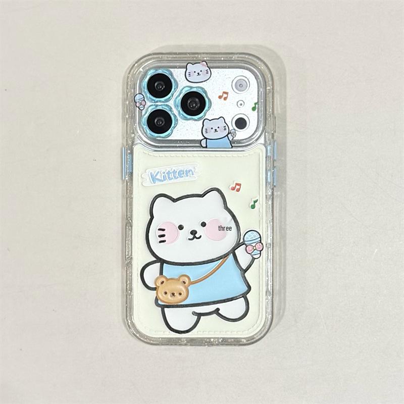 Cartoon Pink Pig & Cat iPhone 14/13 Compatible Anti-fall PROMAX Case 17 Pro
Cartoon Pink Pig & Cat iPhone 14/13 Compatible Anti-fall PROMAX Case 17 Pro