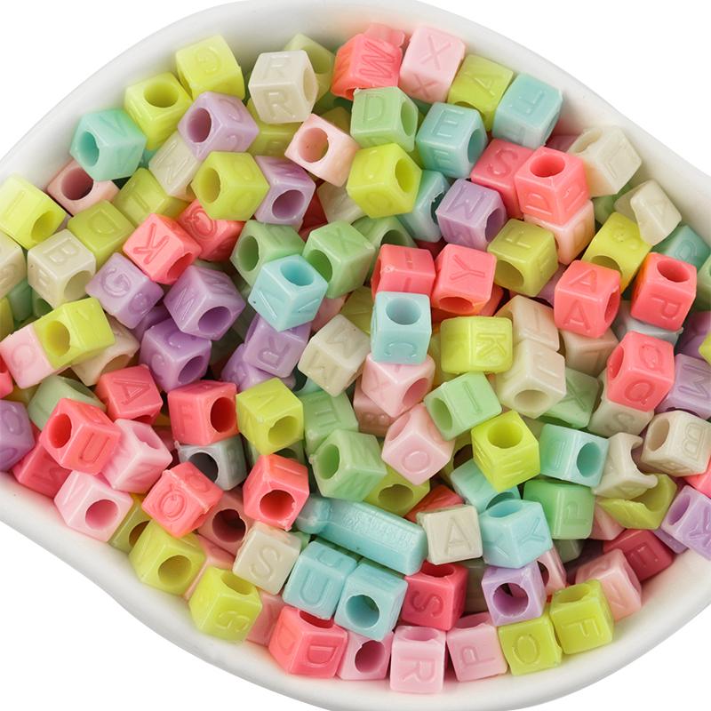100pcs/Mixed Letter Plastic Beads Square Alphabet Digital Cube Cross Spacer Beads For Jewelry Making Handmade Diy Bracelet
100pcs/Mixed Letter Plastic Beads Square Alphabet Digital Cube Cross Spacer Beads For Jewelry Making Handmade Diy Bracelet