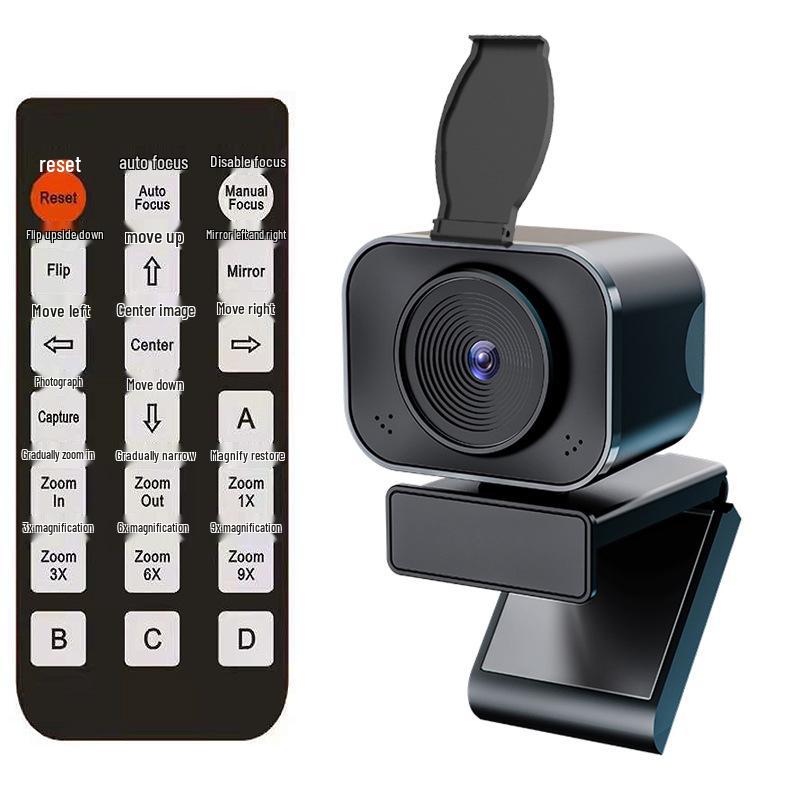 UHD4K Live Streaming Camera with Fast Focus, Dual Microphones, and Remote Control
UHD4K Live Streaming Camera with Fast Focus, Dual Microphones, and Remote Control
