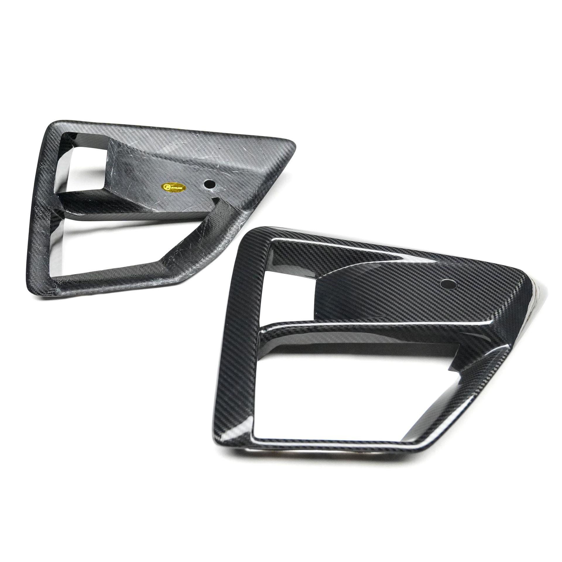 X5M/X6M Late Model Carbon Fiber Front Air Vent Trim for F95/F96 Models
X5M/X6M Late Model Carbon Fiber Front Air Vent Trim for F95/F96 Models