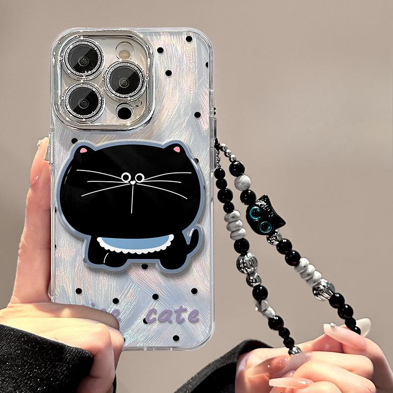 The Polka Dot Cat Chain Is Suitable for Apple 16promax Tulle Phone Cases, 15 Magnetic Stand, 14 High-end Feel, 13 Cute iPhone 16
The Polka Dot Cat Chain Is Suitable for Apple 16promax Tulle Phone Cases, 15 Magnetic Stand, 14 High-end Feel, 13 Cute iPhone 16