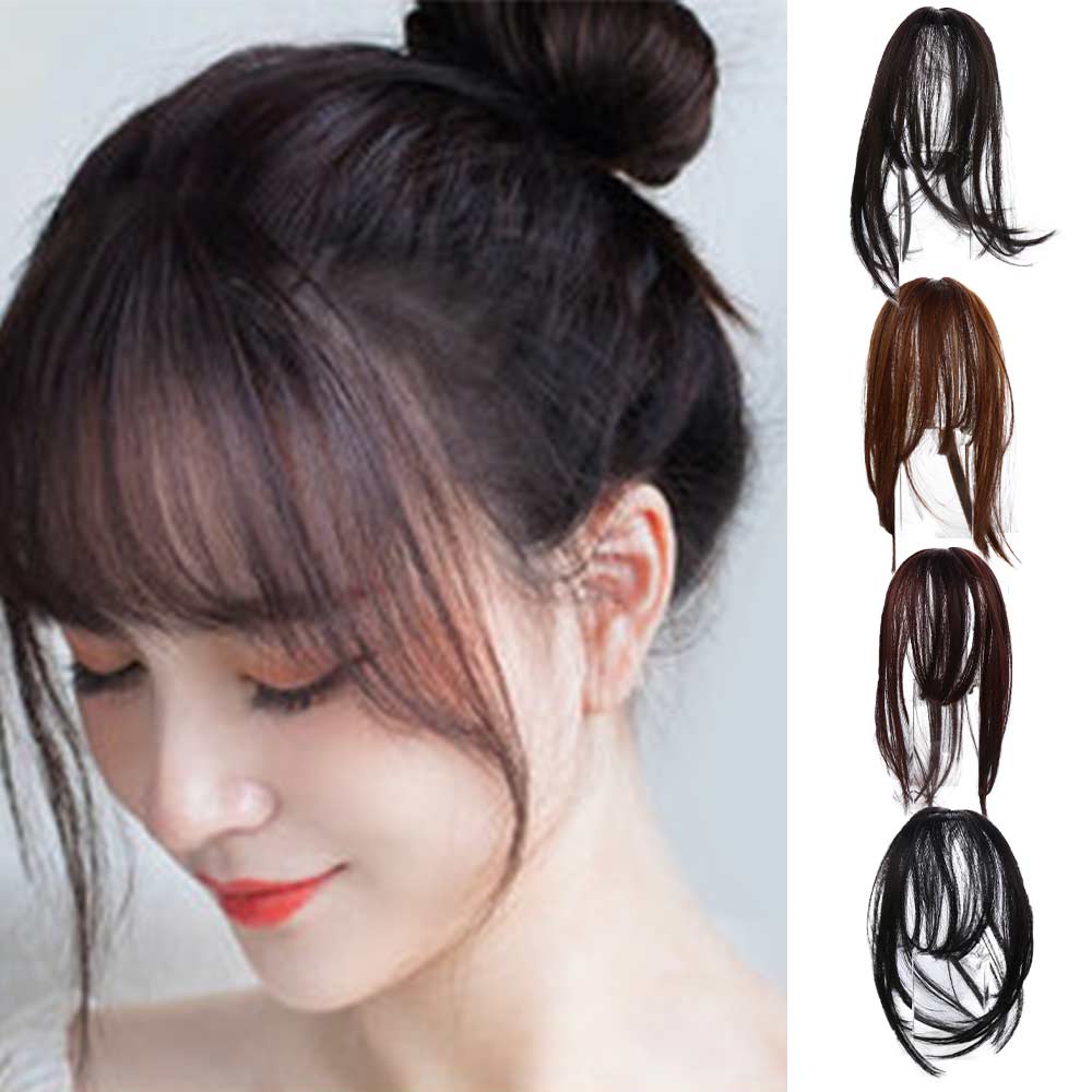 Fashion Neat Invisible 3D Clip in Hairpiece Topper Fringe Front Wigs Air Bangs Fake Hair Bangs Wig чорний
Fashion Neat Invisible 3D Clip in Hairpiece Topper Fringe Front Wigs Air Bangs Fake Hair Bangs Wig чорний
