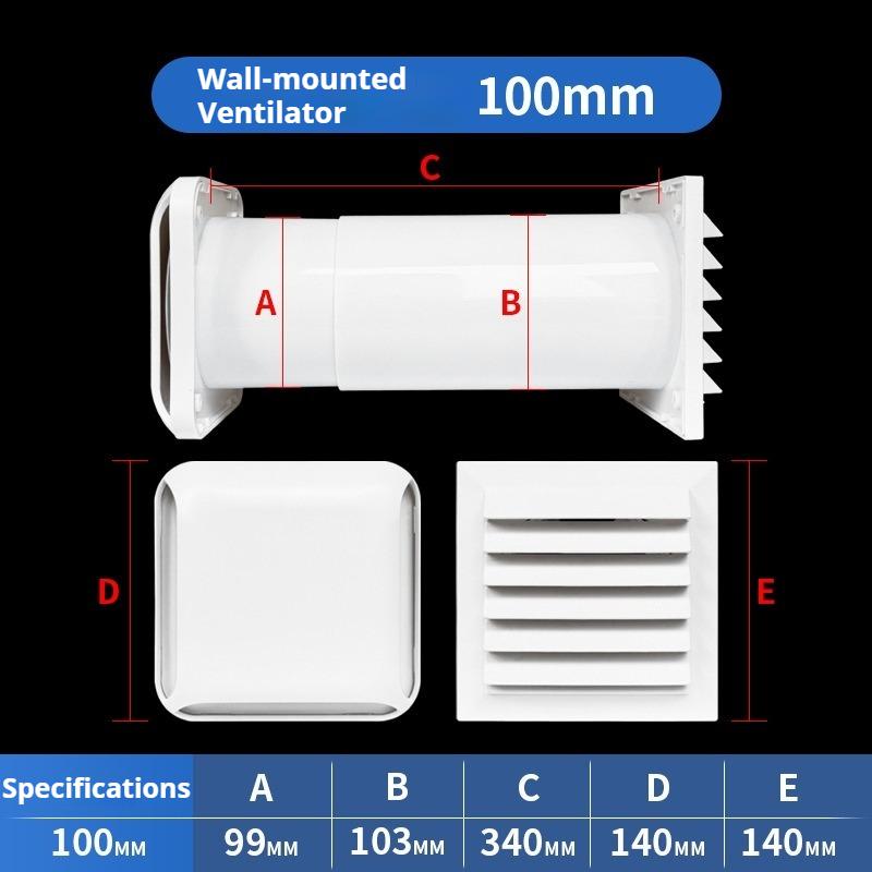 ABS Air Ventilation Non Powered Ventilator with Pressure Air Outlet Air Filter Screen Exterior Wall Rainproof Louver Accessories
ABS Air Ventilation Non Powered Ventilator with Pressure Air Outlet Air Filter Screen Exterior Wall Rainproof Louver Accessories