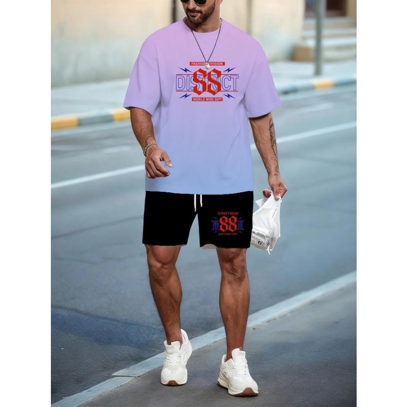 Hot 3D printed set for both men and women, short sleeved and shorts 5XL
Hot 3D printed set for both men and women, short sleeved and shorts 5XL