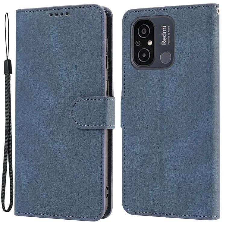 Stand Wallet Cover for Xiaomi Redmi 12C 4G / Poco C55 4G PU Leather Phone Case with Strap
Stand Wallet Cover for Xiaomi Redmi 12C 4G / Poco C55 4G PU Leather Phone Case with Strap