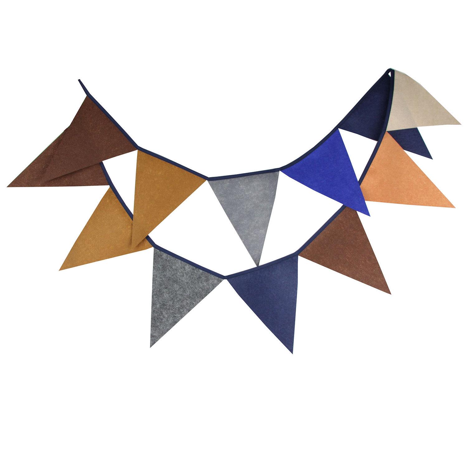 Разноцветные флажки-вымпелы из нетканого материала для свадеб и детских праздников
Разноцветные флажки-вымпелы из нетканого материала для свадеб и детских праздников