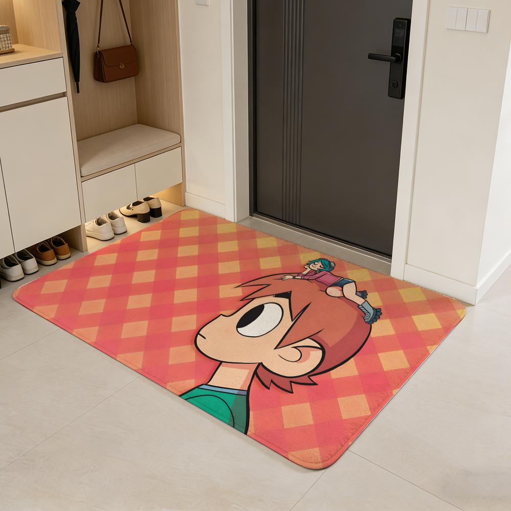 comic S-Scott Pilgrim Floor Mat Flannel Door Mat Non-Slip Absorbent Washable Indoor Home Rug 40x60cm
comic S-Scott Pilgrim Floor Mat Flannel Door Mat Non-Slip Absorbent Washable Indoor Home Rug 40x60cm