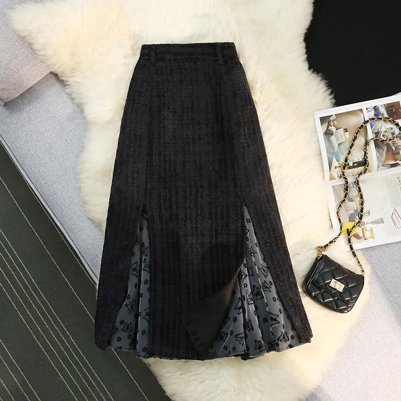 Black Printed Butterfly Skirt for Women In Winter Mid-length High Waist Slimming Hips Niche A-line Skirt XL
Black Printed Butterfly Skirt for Women In Winter Mid-length High Waist Slimming Hips Niche A-line Skirt XL