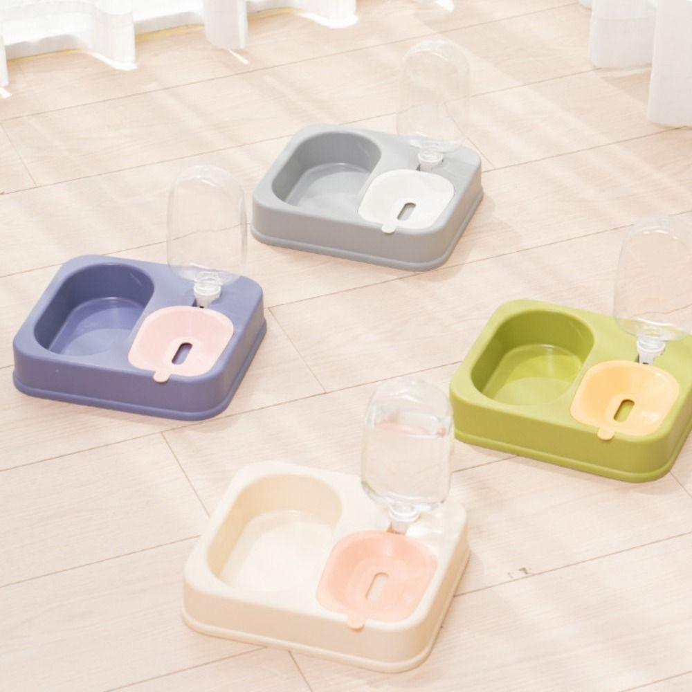 Plastic Pet Cat Food Water Dispenser Large Capacity Dog Cat Drinker Feeder Drinking сірий
Plastic Pet Cat Food Water Dispenser Large Capacity Dog Cat Drinker Feeder Drinking сірий
