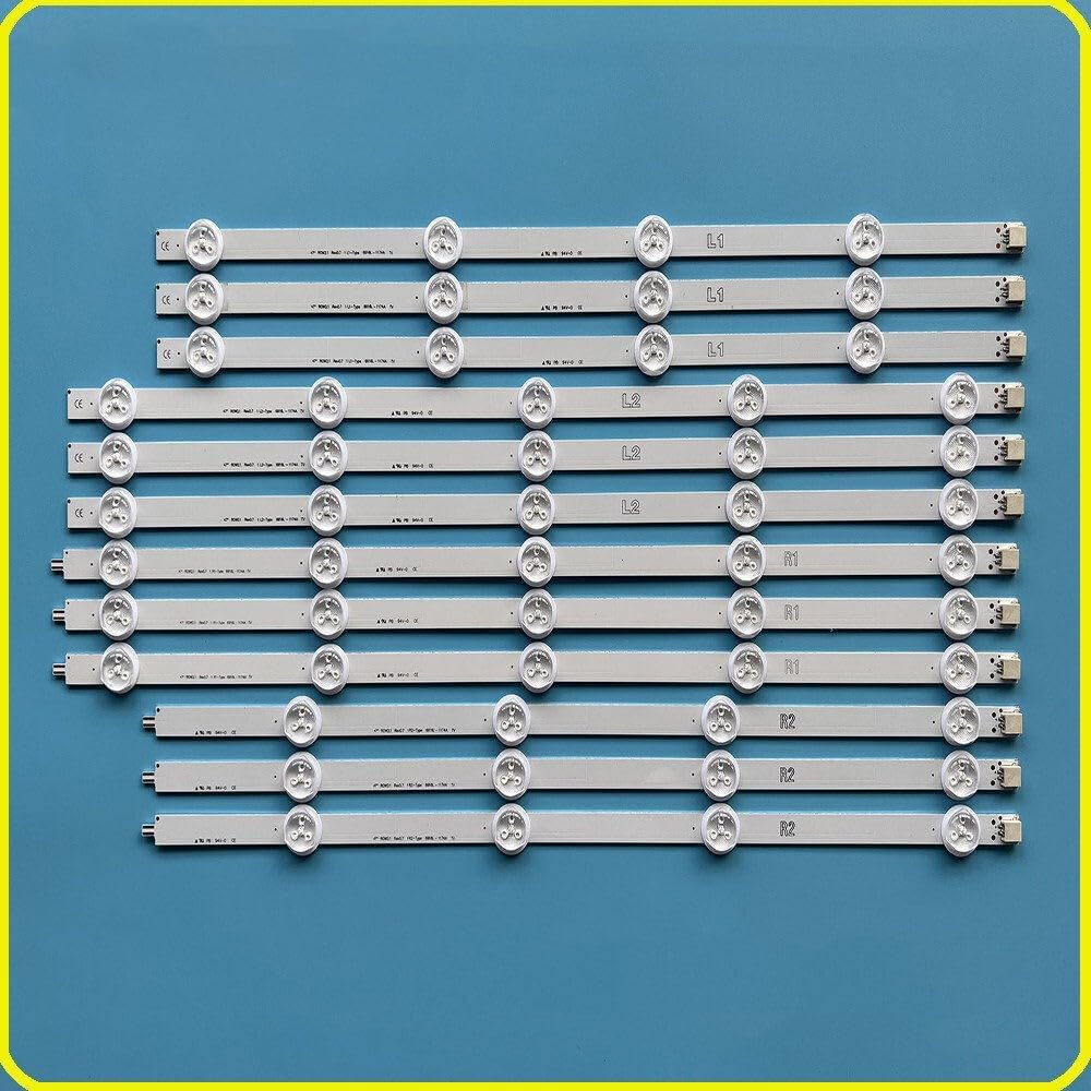 12pcs LED Backlight Strip 6916L-1241A/1272A/1273A/1276A for 50 LG TV Repair
12pcs LED Backlight Strip 6916L-1241A/1272A/1273A/1276A for 50 LG TV Repair
