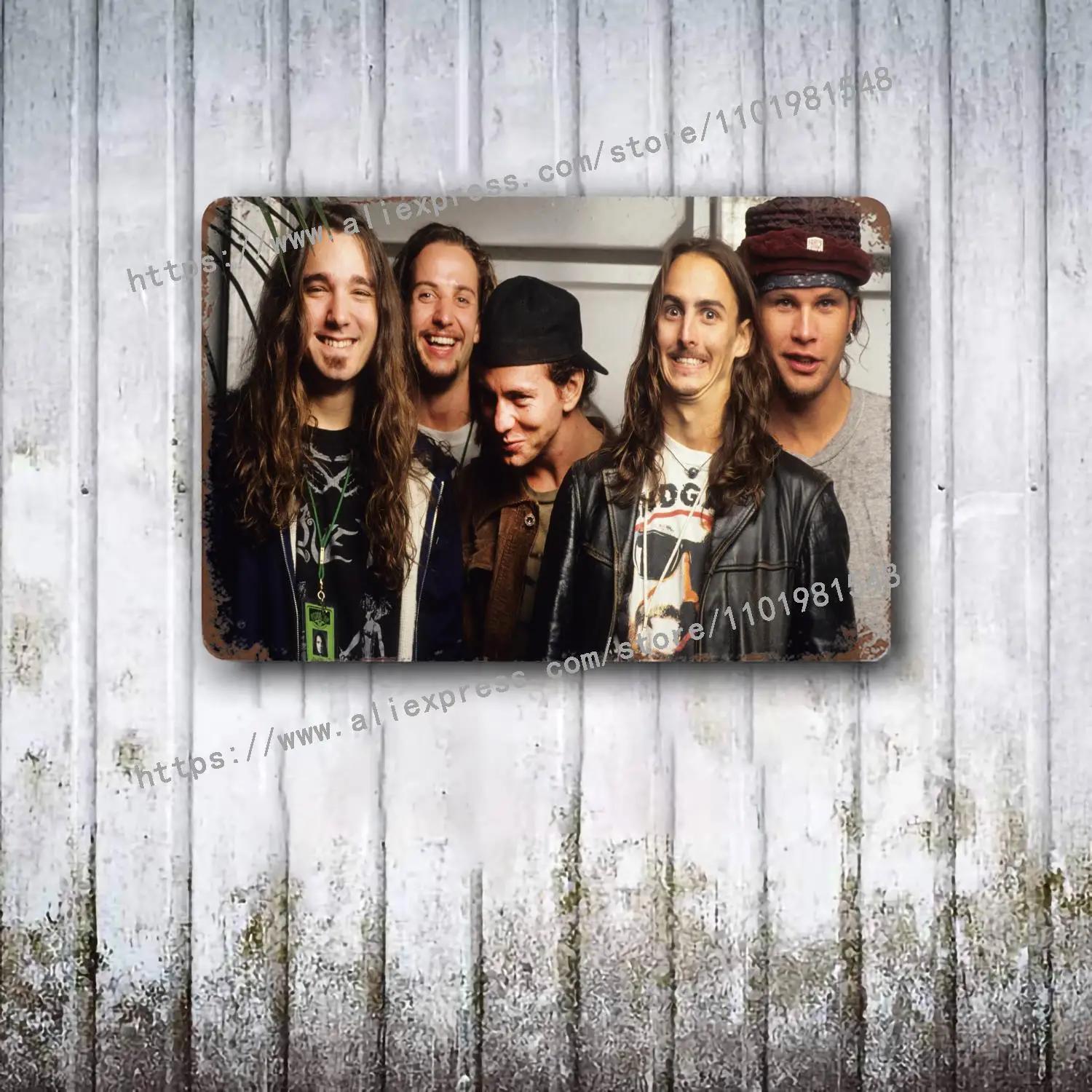 Pearl Jam Band metal Decor Poster Vintage Tin Sign Metal Sign Decorative Plaque for Pub Bar Man Cave Club Wall Decoration 20x30cm(7.8x11.8inch)
Pearl Jam Band metal Decor Poster Vintage Tin Sign Metal Sign Decorative Plaque for Pub Bar Man Cave Club Wall Decoration 20x30cm(7.8x11.8inch)