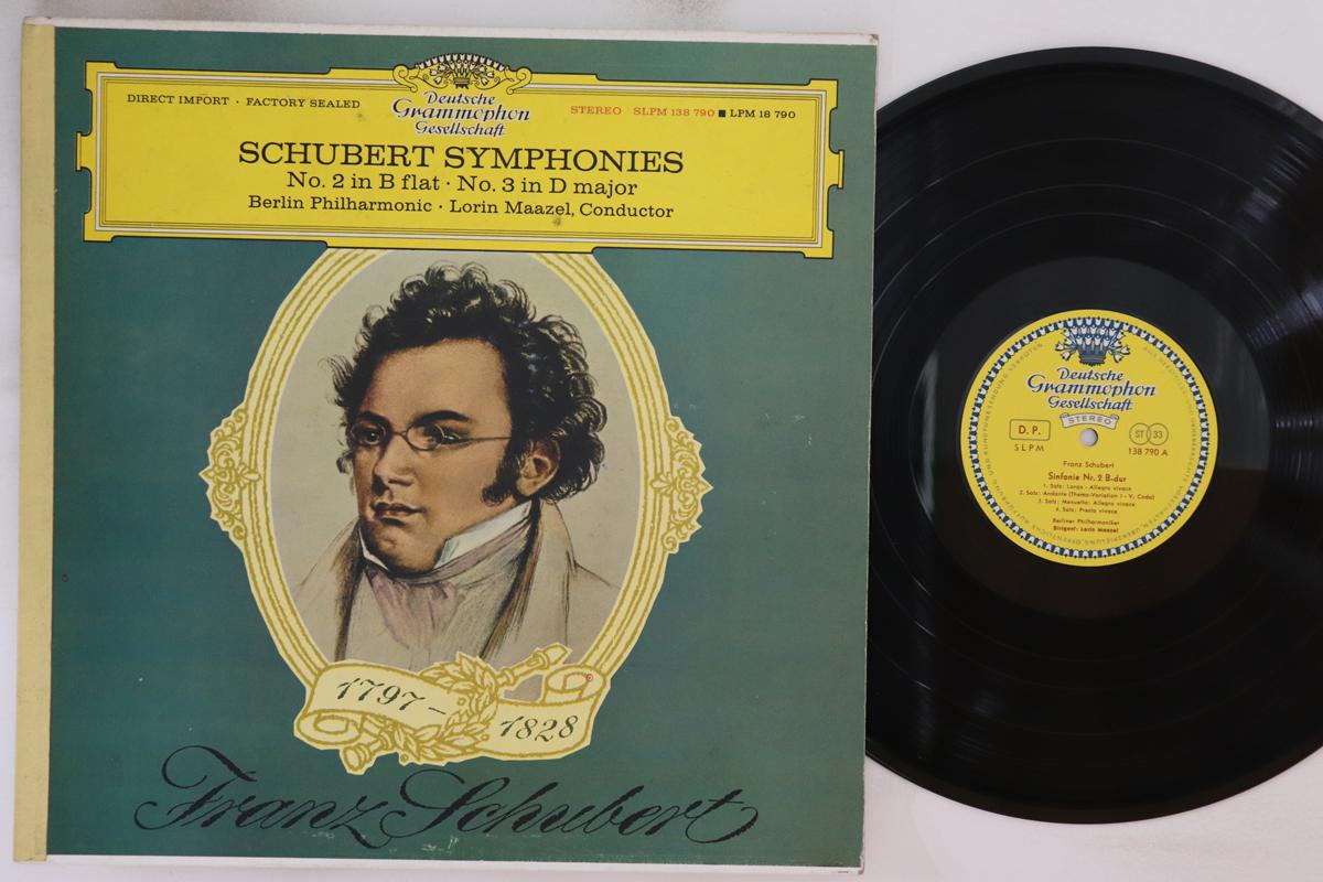 LP Record LORIN MAAZEL BERLIN PHILHARMONIC Schubert Symphonies Nos. 2 3 138790 DEUTSCHE GRAMM Germany Classical Used
LP Record LORIN MAAZEL BERLIN PHILHARMONIC Schubert Symphonies Nos. 2 3 138790 DEUTSCHE GRAMM Germany Classical Used