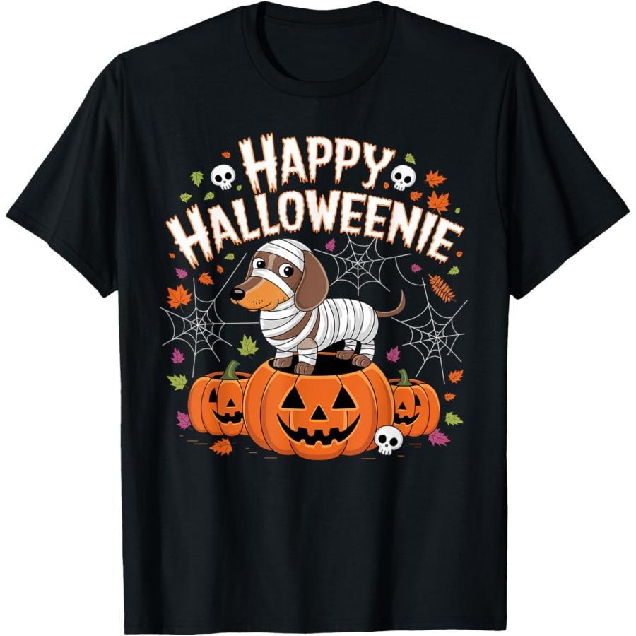 Happy Halloween Mummy Dachshund Pet Owner Holiday Wiener Dog Men Women Kids T-Shirt XXXXXL чорний
Happy Halloween Mummy Dachshund Pet Owner Holiday Wiener Dog Men Women Kids T-Shirt XXXXXL чорний
