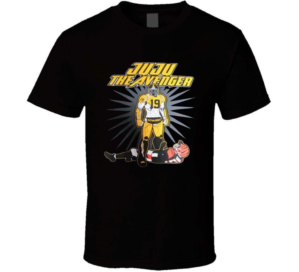 Juju Smith-shuster The Avenger Cartoon Pittsburgh Football Funny T Shirt Mens Womens Tees Top 4XL
Juju Smith-shuster The Avenger Cartoon Pittsburgh Football Funny T Shirt Mens Womens Tees Top 4XL