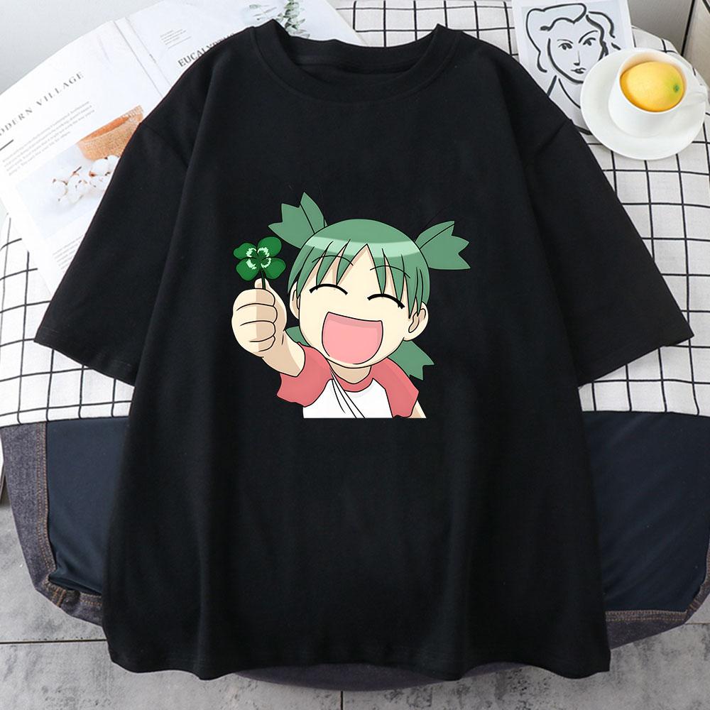 AzuUnisexga Daioh Yotsuba Tshirts Women Cartoon Harajuku Kawaiicute Fashion Tshirts 100 Cotton T Shirts Lucky Clover Happy Smile 4XL
AzuUnisexga Daioh Yotsuba Tshirts Women Cartoon Harajuku Kawaiicute Fashion Tshirts 100 Cotton T Shirts Lucky Clover Happy Smile 4XL