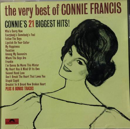 CD CONNIE FRANCIS - The Very Best Of Connie Francis 8275692Y1 Polydor US Pop Used
CD CONNIE FRANCIS - The Very Best Of Connie Francis 8275692Y1 Polydor US Pop Used
