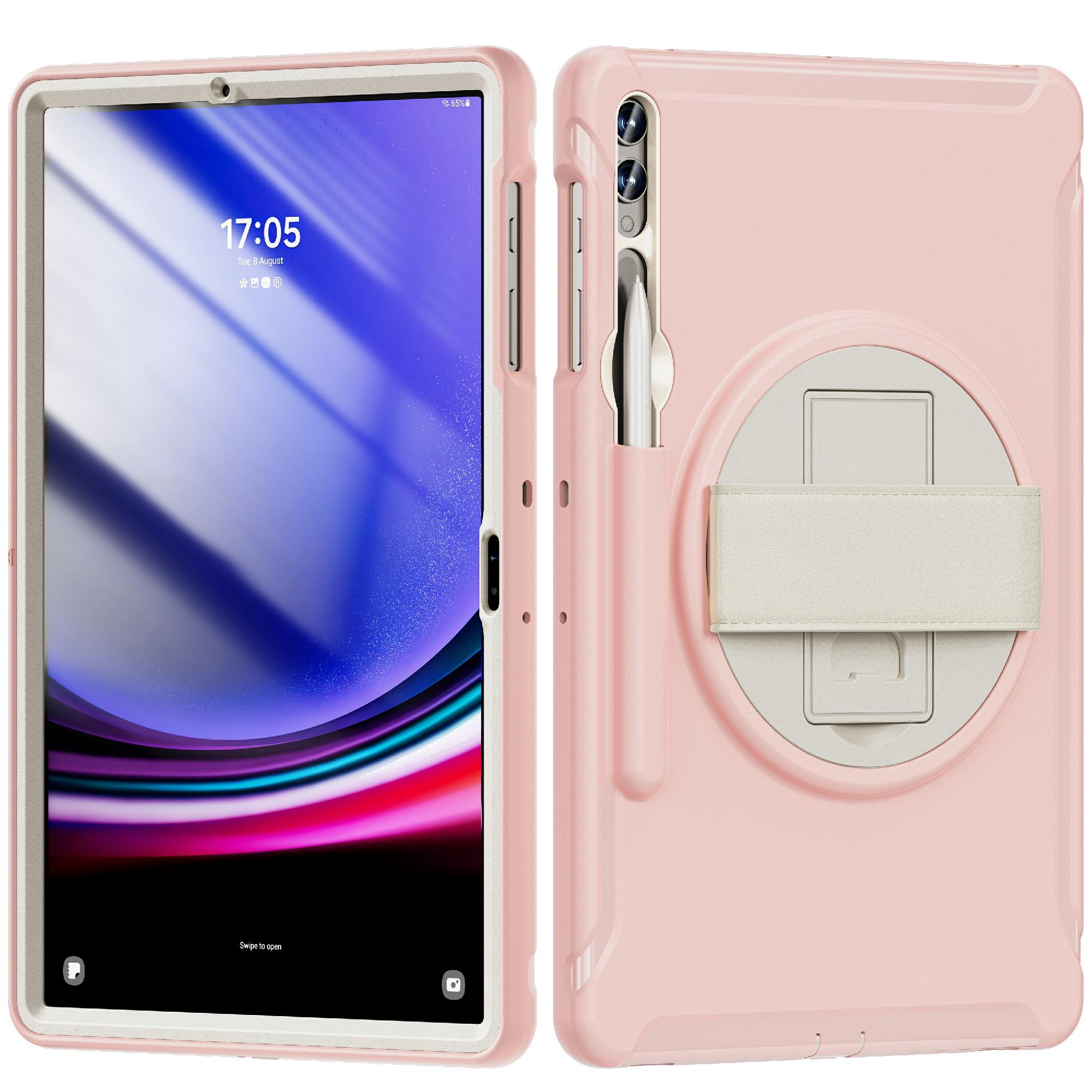 For Samsung Galaxy Tab S9 FE+/S7+ T970/Tab S7 FE T730/Tab S8+ X800/Tab S9+ X810 Case Pen Holder PC+TPU Tablet Kickstand Cover Cherry Blossoms Pink
For Samsung Galaxy Tab S9 FE+/S7+ T970/Tab S7 FE T730/Tab S8+ X800/Tab S9+ X810 Case Pen Holder PC+TPU Tablet Kickstand Cover Cherry Blossoms Pink