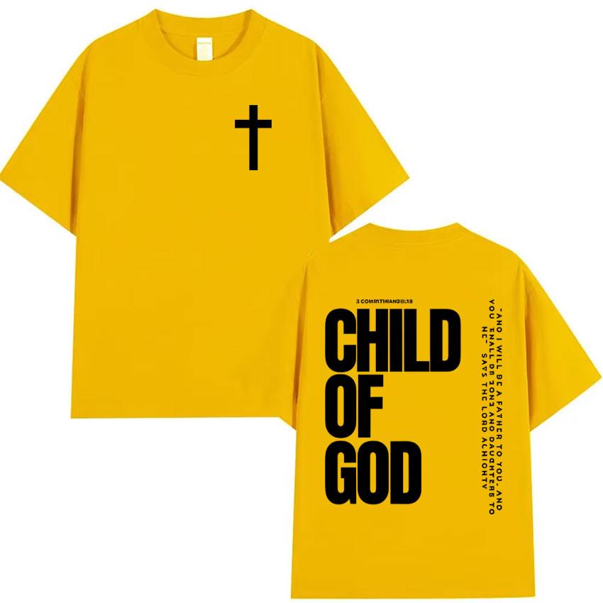 Trendy Child of God Graphics T Shirt Inspirational Bible Verse Jesus Faith Religious Pray Christian Christmas Classic Streetwear 3XL
Trendy Child of God Graphics T Shirt Inspirational Bible Verse Jesus Faith Religious Pray Christian Christmas Classic Streetwear 3XL