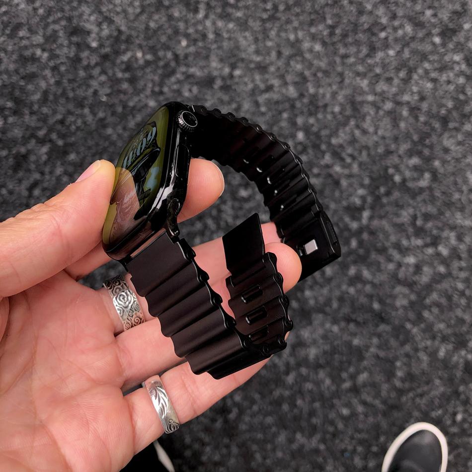 Stainless Steel Strap For Apple Watch Band Ultra 3 2 Series 11 10 9 8 7 6 5 SE IWatch 49/46/45/44/42mm Magnetic Buckle Bracelet S1 S2 S3 42mm
Stainless Steel Strap For Apple Watch Band Ultra 3 2 Series 11 10 9 8 7 6 5 SE IWatch 49/46/45/44/42mm Magnetic Buckle Bracelet S1 S2 S3 42mm