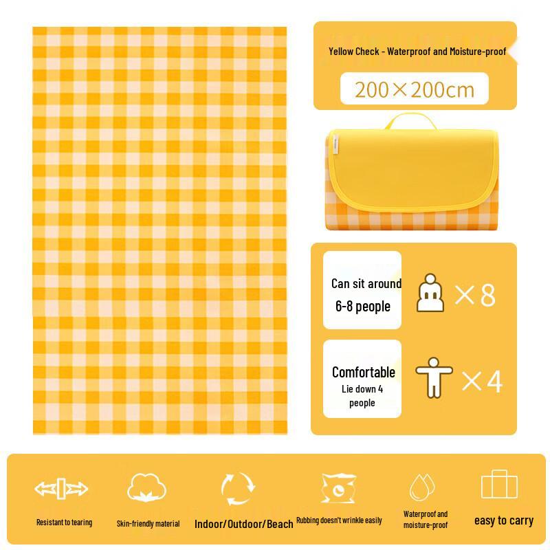 OEING Portable Thickened Outdoor Picnic Mat 200x200cm
OEING Portable Thickened Outdoor Picnic Mat 200x200cm