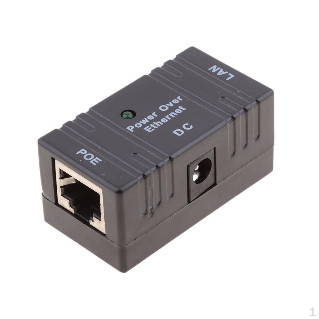 POE Connector Office Internet Adapter Server IP Phone чорний
POE Connector Office Internet Adapter Server IP Phone чорний