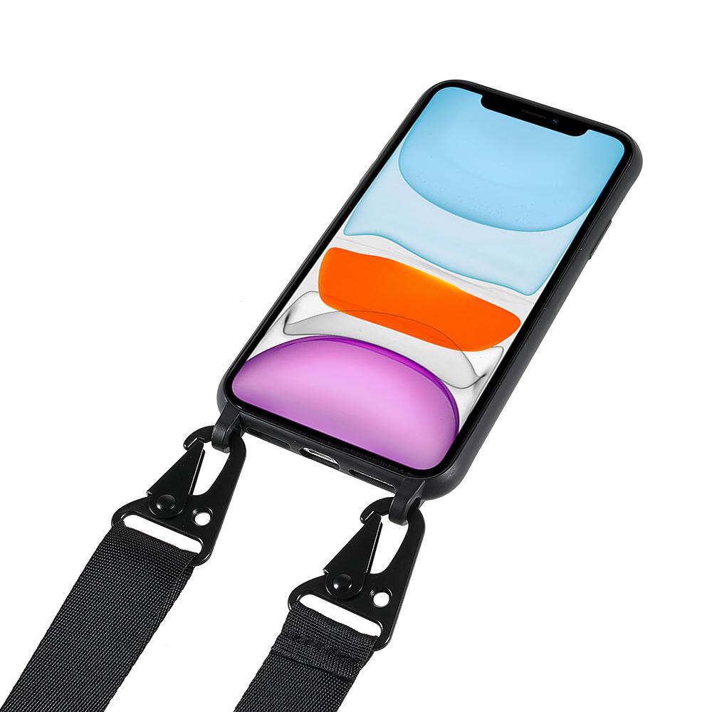 For iPhone 11 6.1 inch Slim Matte Cell Phone Case Drop Shockproof TPU Back Cover with Shoulder Strap Red
For iPhone 11 6.1 inch Slim Matte Cell Phone Case Drop Shockproof TPU Back Cover with Shoulder Strap Red
