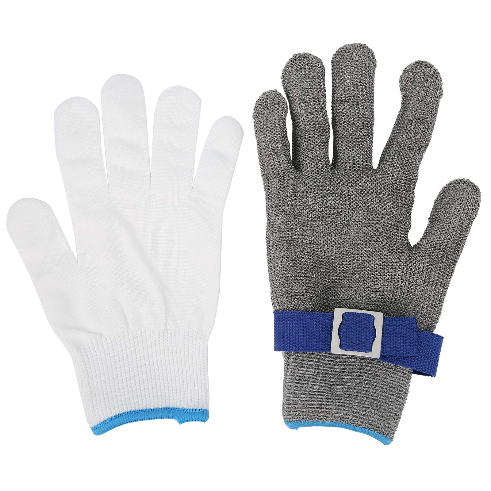 AntiCutting Steel Gloves Level 5 Safety Universal Stainless Steel for Hand XS
AntiCutting Steel Gloves Level 5 Safety Universal Stainless Steel for Hand XS