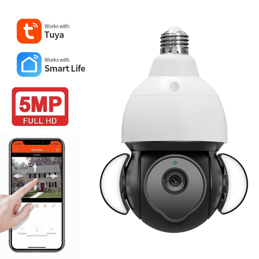 5MP E27 Лампа Камера Wi-Fi Tuya Умный Дом Отслеживание Безопасности Видео Наружное Наблюдение Беспроводное Видеонаблюдение IP
5MP E27 Лампа Камера Wi-Fi Tuya Умный Дом Отслеживание Безопасности Видео Наружное Наблюдение Беспроводное Видеонаблюдение IP