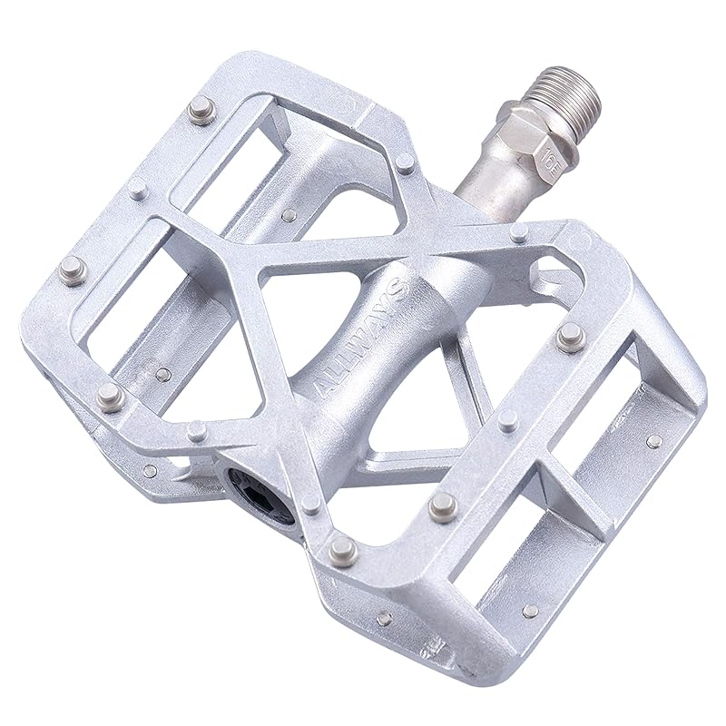 MKS (Mikashima Manufacturing) bicycle pedal ALLWAYS (Always) silver for mountain bikes aluminum
MKS (Mikashima Manufacturing) bicycle pedal ALLWAYS (Always) silver for mountain bikes aluminum