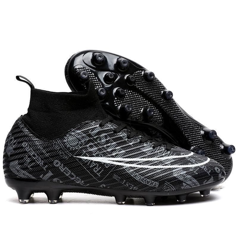 High-Top Football Shoes Tf Broken Nails Artificial Turf Ag Nails Boys And Girls Teenagers Student Training Shoes 35
High-Top Football Shoes Tf Broken Nails Artificial Turf Ag Nails Boys And Girls Teenagers Student Training Shoes 35