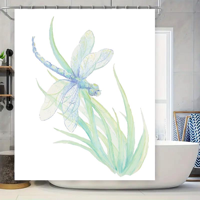 Watercolor Dragonfly Aloe Vera Shower Curtain Bath Decor For Home Decoration Pastel Green Blue Wall Hanging Art For Bathroom Siz W60H190(CM)-1 Pcs
Watercolor Dragonfly Aloe Vera Shower Curtain Bath Decor For Home Decoration Pastel Green Blue Wall Hanging Art For Bathroom Siz W60H190(CM)-1 Pcs