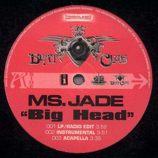 12-дюймовая пластинка MS. JADE - Большая голова INTR107381PROMO Interscope Reco 2002 UK Рэп и Хип-хоп/R&B Б/у
12-дюймовая пластинка MS. JADE - Большая голова INTR107381PROMO Interscope Reco 2002 UK Рэп и Хип-хоп/R&B Б/у