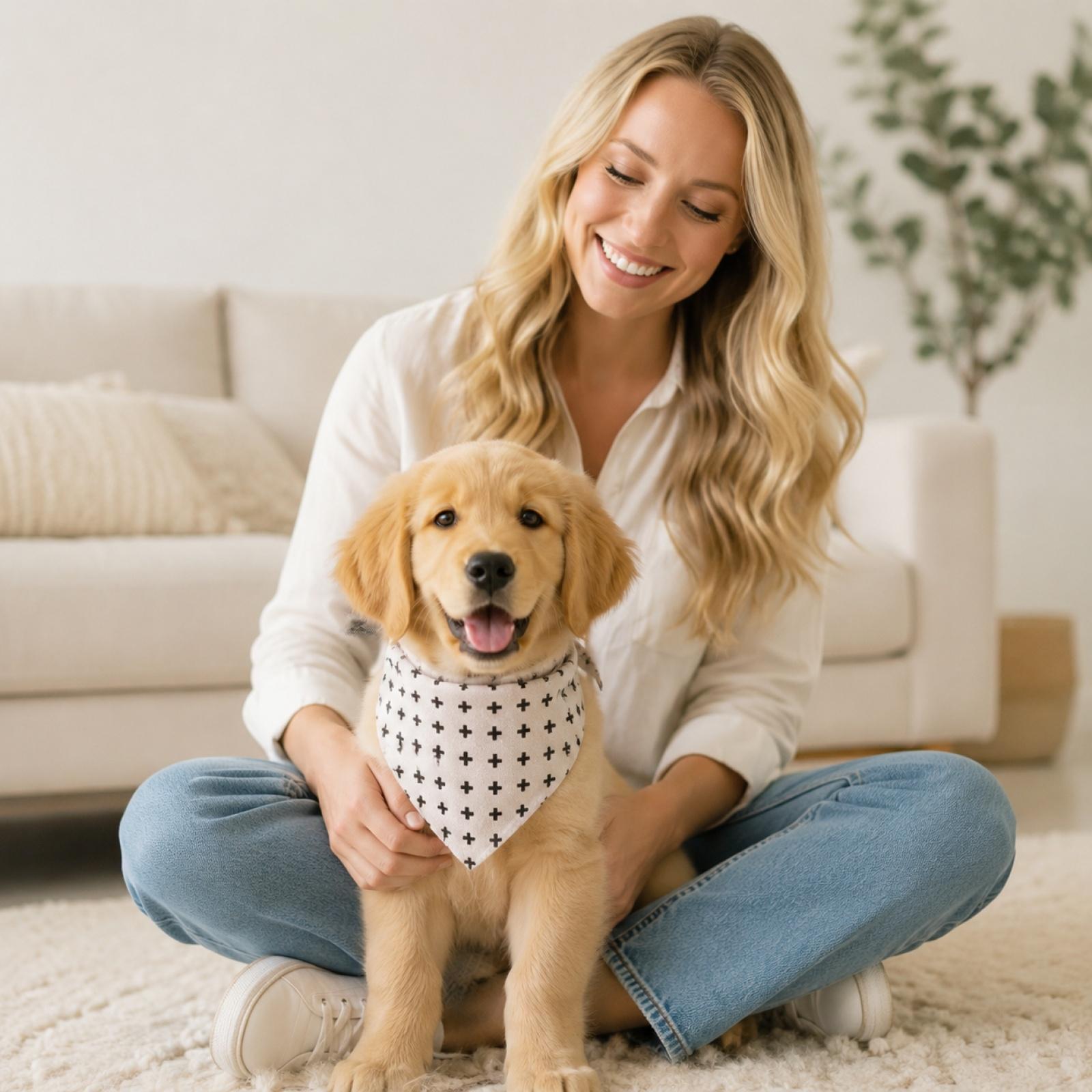 Cotton Linen Pet Bandana Scarf Triangle Bib Adjustable Size Washable Soft Fabric for Dogs Cats Accessories One Size білий
Cotton Linen Pet Bandana Scarf Triangle Bib Adjustable Size Washable Soft Fabric for Dogs Cats Accessories One Size білий