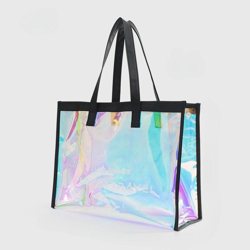 Colorful Laser Waterproof Swimming Bag Large Capacity Women s Handbag Jelly Bag Versatile Beach Bag Travel Storage Bag Toiletries Bag чёрный
Colorful Laser Waterproof Swimming Bag Large Capacity Women s Handbag Jelly Bag Versatile Beach Bag Travel Storage Bag Toiletries Bag чёрный