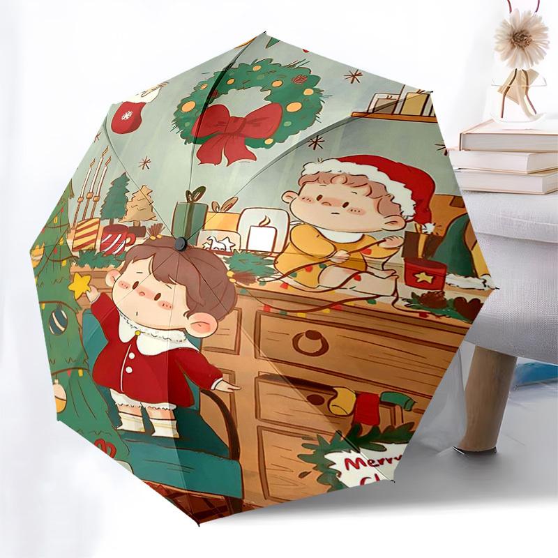 1pc Merry Christmas! Automatic Opening/Closing Umbrella with Foldable Design, 8-Rib Iron Frame, Perfect Outdoor Gift for Fans, Travelers, Daily Use.K0
1pc Merry Christmas! Automatic Opening/Closing Umbrella with Foldable Design, 8-Rib Iron Frame, Perfect Outdoor Gift for Fans, Travelers, Daily Use.K0