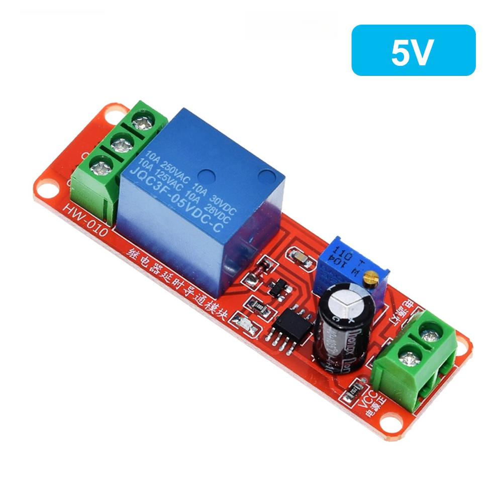 1pc Adjustable NE555 Time-Delay Relay Module Control Devices With 1-10 Sec Delay For Electrical Equipment Accessories
1pc Adjustable NE555 Time-Delay Relay Module Control Devices With 1-10 Sec Delay For Electrical Equipment Accessories