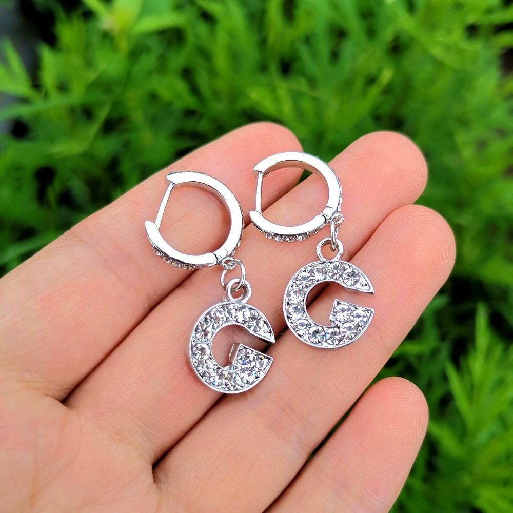 Trendy European American Style Letter Earrings Fashionable Alloy Plated Jewelry G
Trendy European American Style Letter Earrings Fashionable Alloy Plated Jewelry G