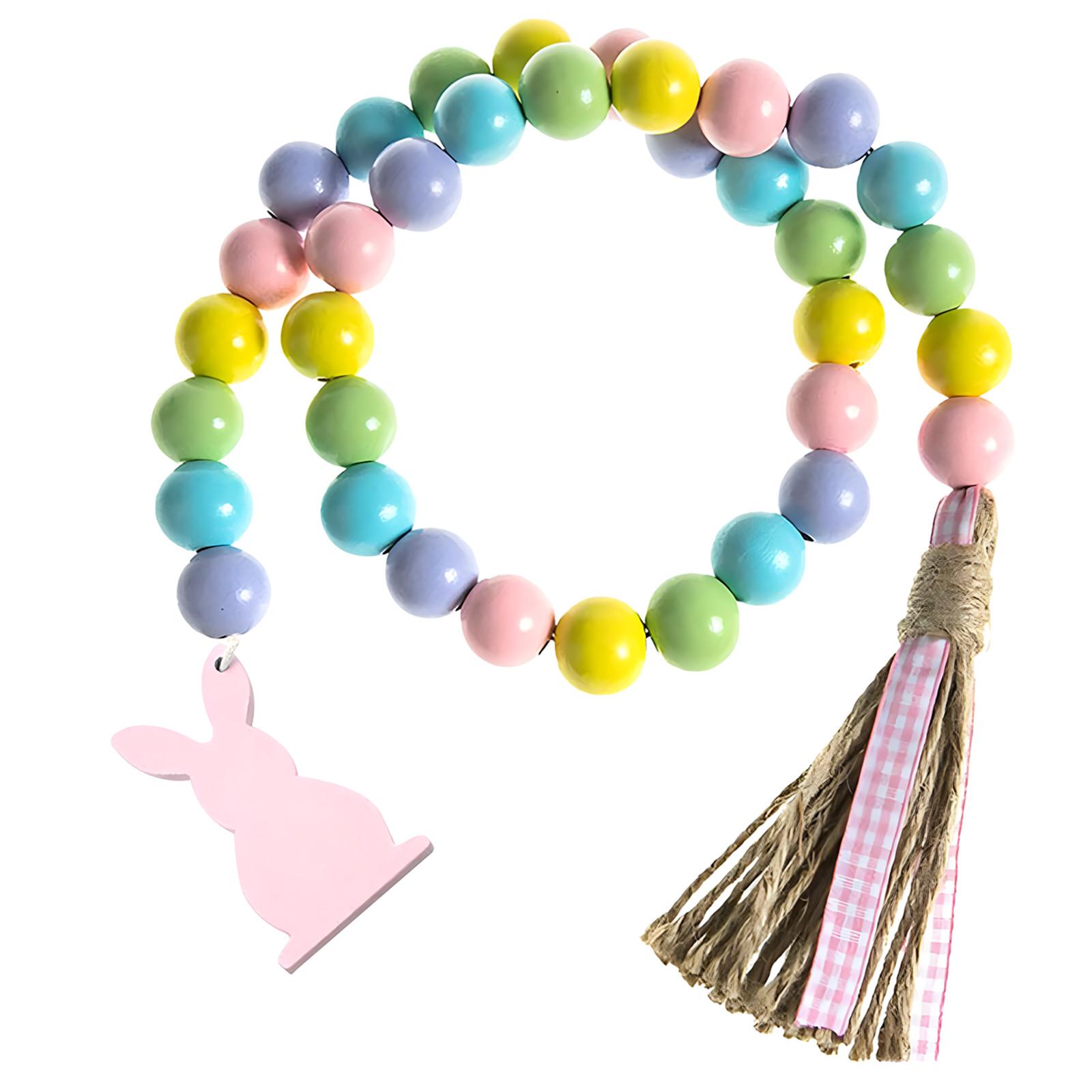 Пасхальные деревянные бусины кролика деревянные бусины в стиле бохо многоуровневые украшения для подносов деревенский настенный декор для праздничных украшений
Пасхальные деревянные бусины кролика деревянные бусины в стиле бохо многоуровневые украшения для подносов деревенский настенный декор для праздничных украшений