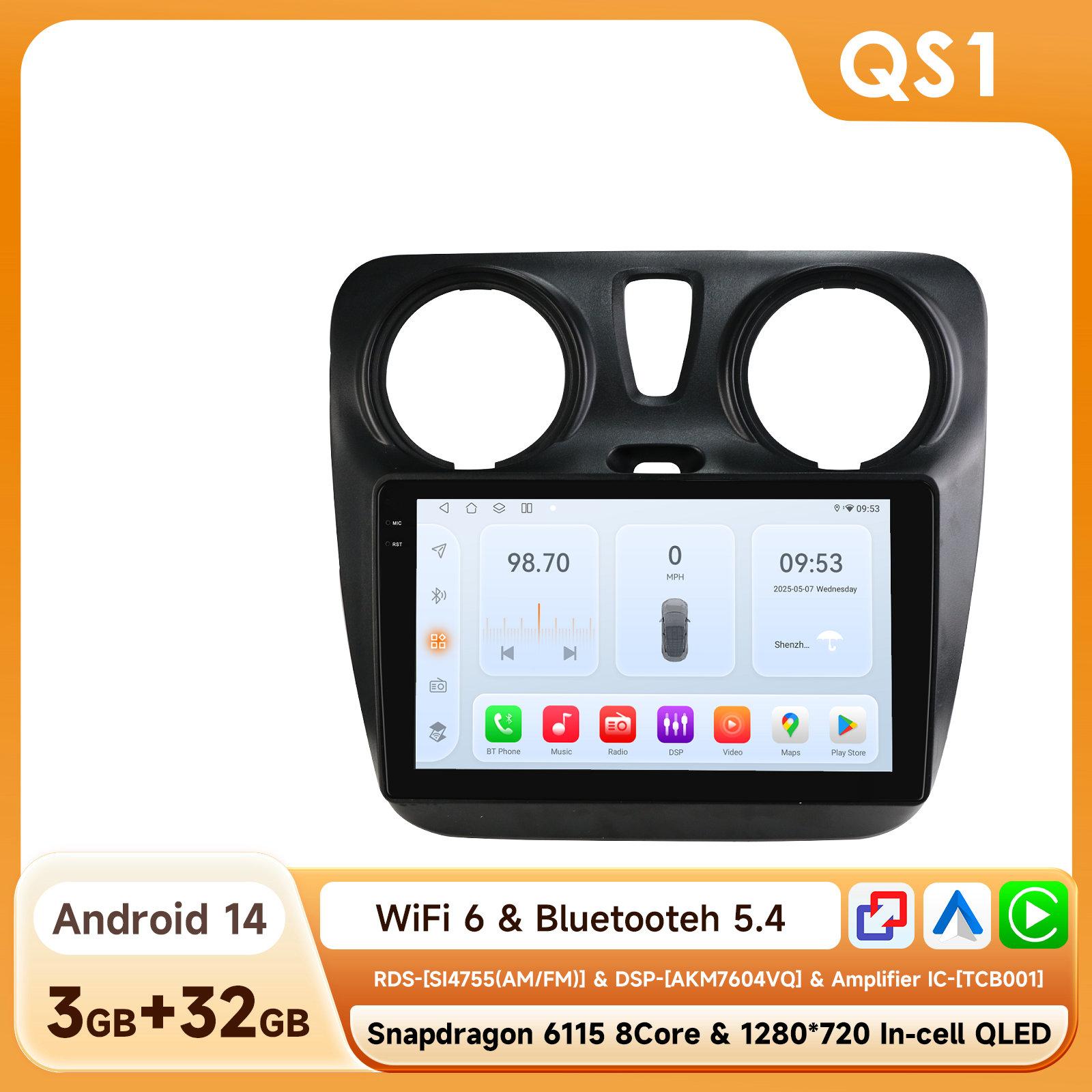 Ossuret Головное устройство Навигация GPS Android для Renault Dokker/Lodgy Dacia 2012-2021 Snapdragon AI Автомагнитола Мультимедийный плеер Android Auto Carplay QS1 8Core 3G 32G
Ossuret Головное устройство Навигация GPS Android для Renault Dokker/Lodgy Dacia 2012-2021 Snapdragon AI Автомагнитола Мультимедийный плеер Android Auto Carplay QS1 8Core 3G 32G