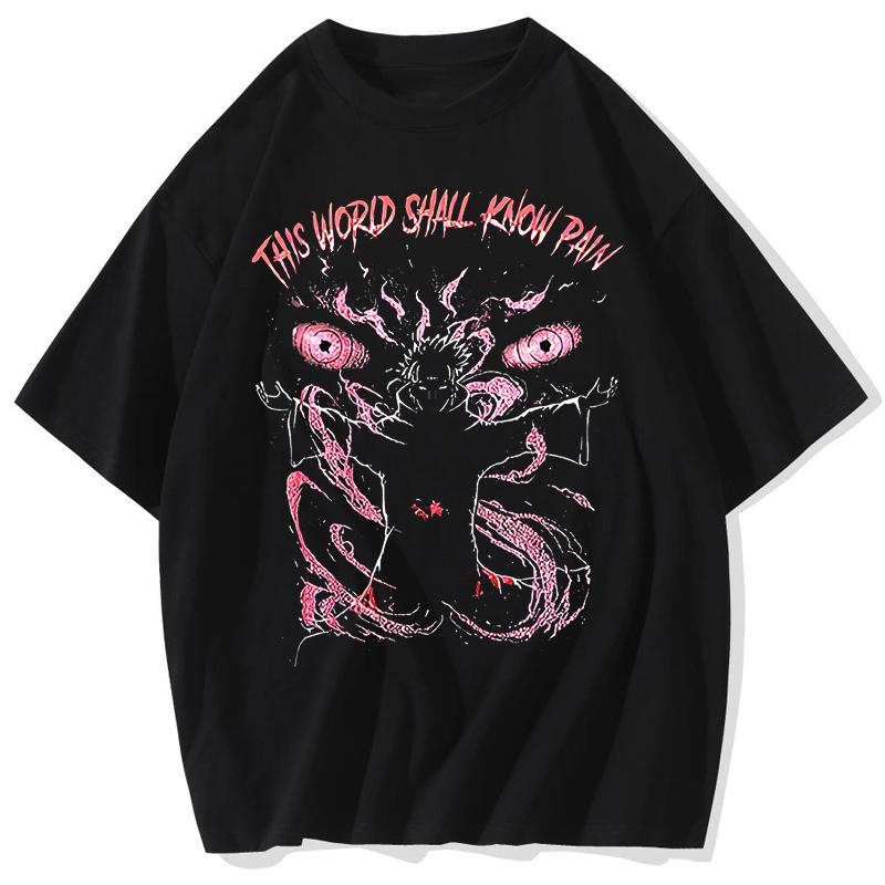 Anime Pain Printed T Shirt Men Retro Washed Cotton Tops Tees Harajuku Tshirt Streetwear Hip Hop Male Tshirts Clothing S
Anime Pain Printed T Shirt Men Retro Washed Cotton Tops Tees Harajuku Tshirt Streetwear Hip Hop Male Tshirts Clothing S