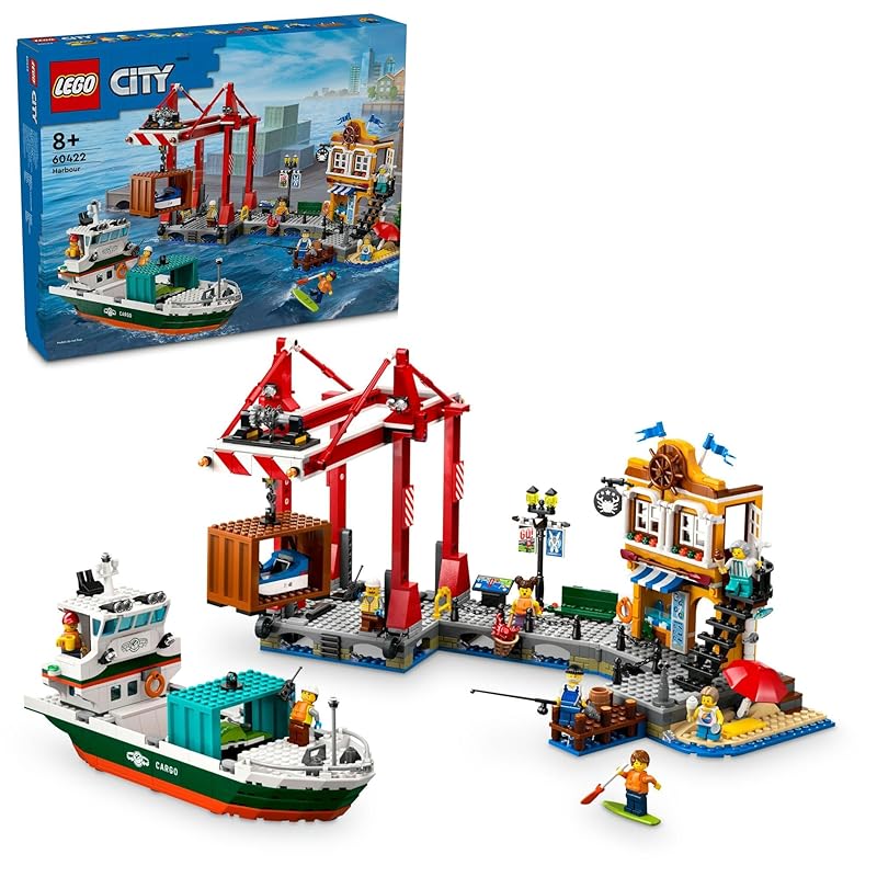 Lego city LEGO City причал и грузовой корабль игрушки игрушка подарок на день рождения блок мальчик девочка ребенок 8 лет 9 лет 10 лет Ученик начальной школы
Lego city LEGO City причал и грузовой корабль игрушки игрушка подарок на день рождения блок мальчик девочка ребенок 8 лет 9 лет 10 лет Ученик начальной школы