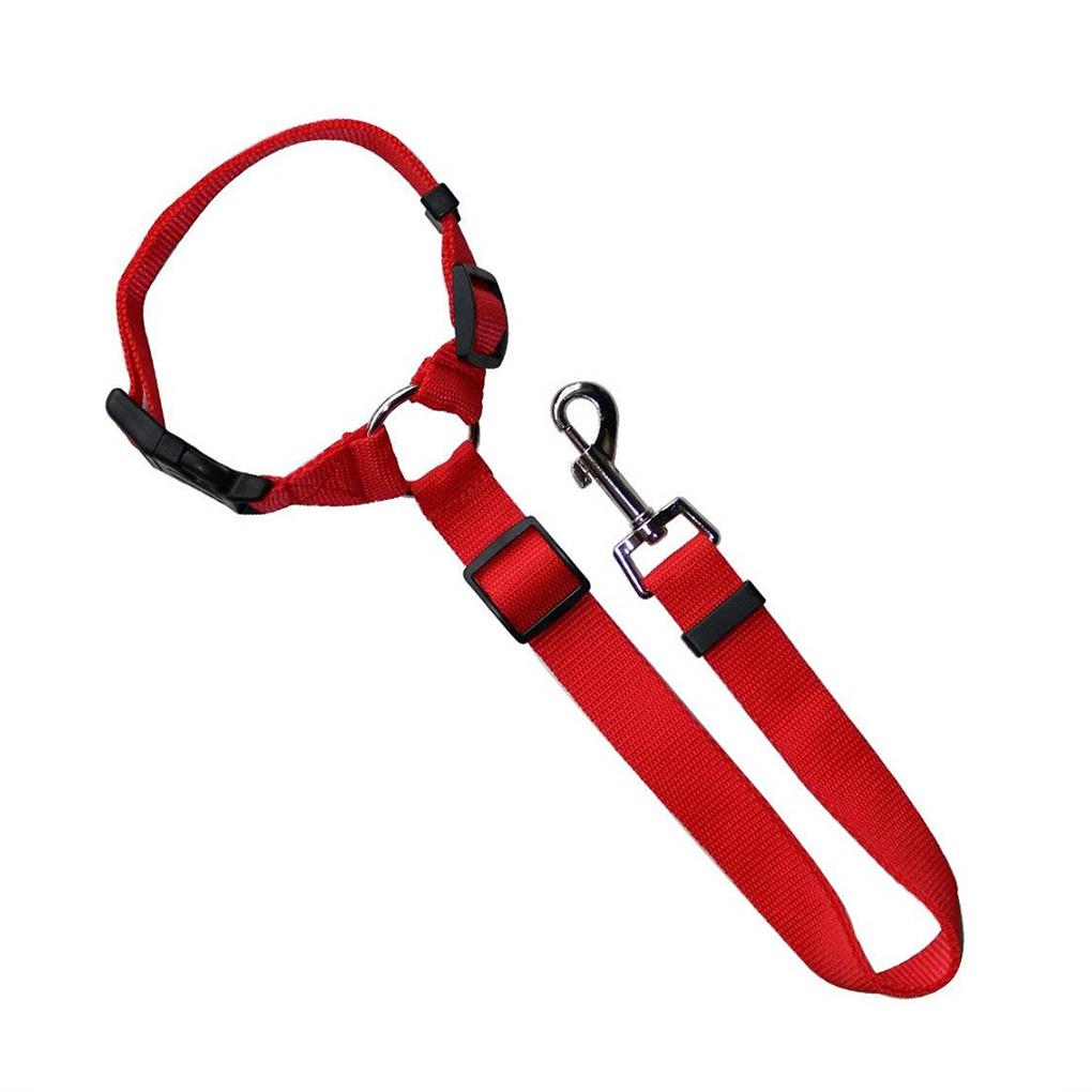 Adujustable Pet Safety Nylon Fabric Vehicle Harness Travel Pet Strap Red
Adujustable Pet Safety Nylon Fabric Vehicle Harness Travel Pet Strap Red