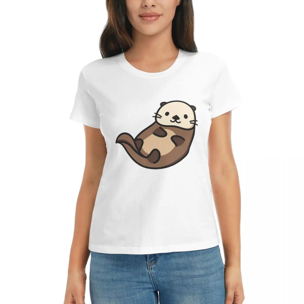 Women TShirt Otter Summer Short Sleeve Tees ONeck Cotton T Shirts Clothes Tops Streetwear S
Women TShirt Otter Summer Short Sleeve Tees ONeck Cotton T Shirts Clothes Tops Streetwear S