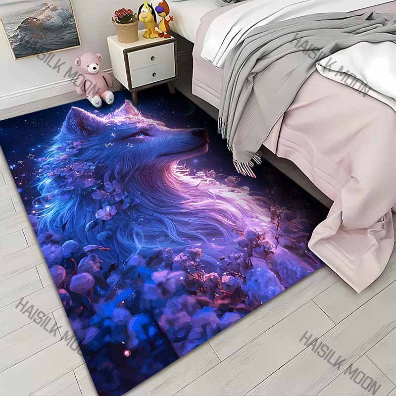 1PC Moonlit white wolf floral starlight Print Carpet for Living Room Bedroom Sofa Home Decor Rus Non-slip Floor Mat Luxury Gift 40x60cm
1PC Moonlit white wolf floral starlight Print Carpet for Living Room Bedroom Sofa Home Decor Rus Non-slip Floor Mat Luxury Gift 40x60cm