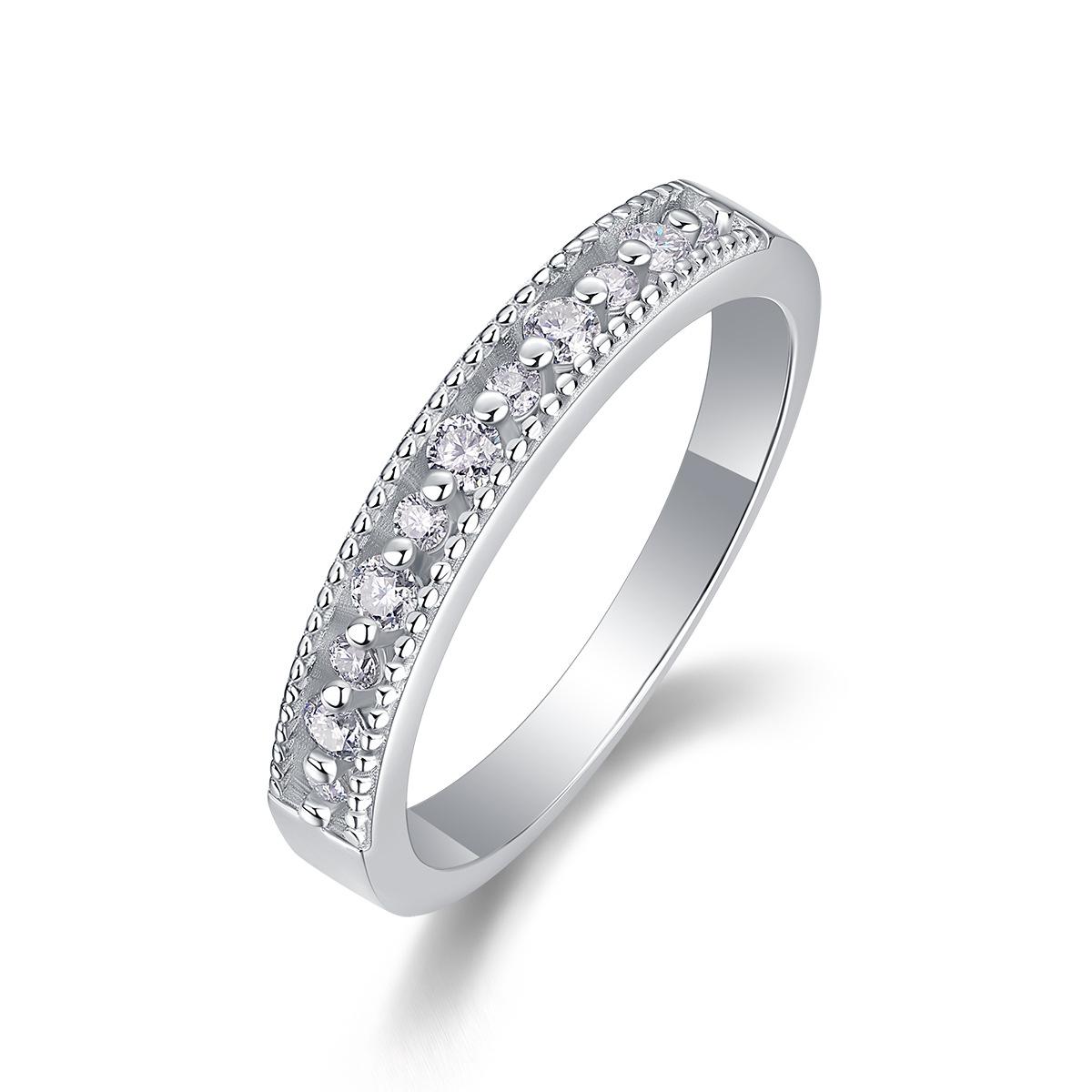 Simple Temperament Ring Children Do Not Fade, Fashion Stacked 925 Silver Commuting Versatile Moissanite Ring Beauty No. 9
Simple Temperament Ring Children Do Not Fade, Fashion Stacked 925 Silver Commuting Versatile Moissanite Ring Beauty No. 9