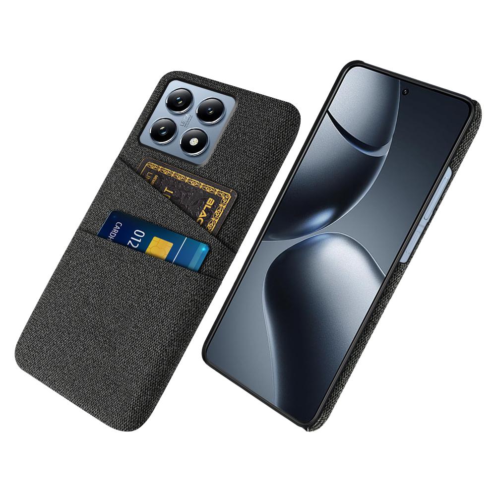 For Xiaomi 14T Pro Case Cloth + Hard PC Phone Cover with Dual Card Slots A
For Xiaomi 14T Pro Case Cloth + Hard PC Phone Cover with Dual Card Slots A