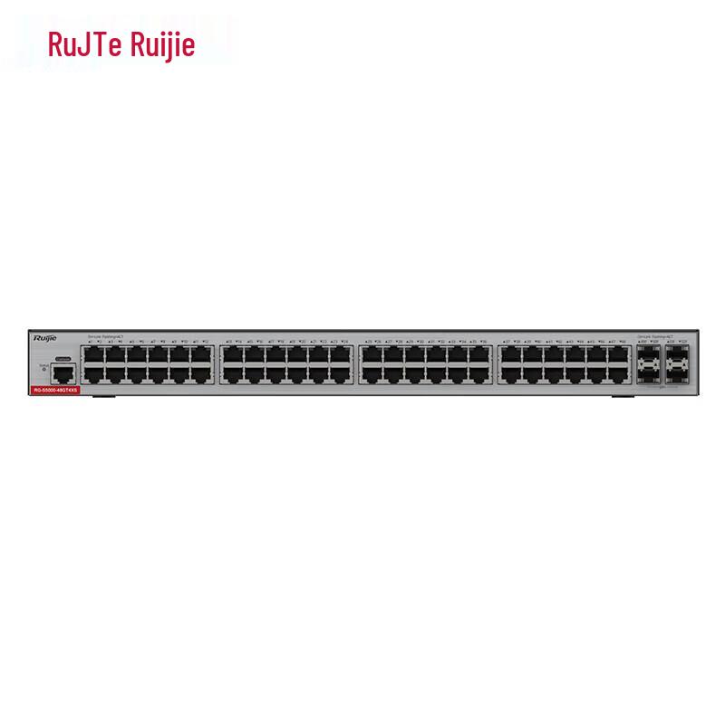 Ruijie RG-S5000-48GT4XS 48-Port Gigabit Core Switch
Ruijie RG-S5000-48GT4XS 48-Port Gigabit Core Switch